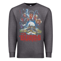 Charcoal Heather the burbs Premium Sweatshirt - lanVoArt