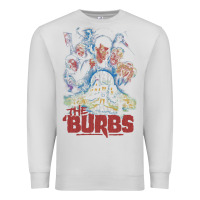 Dove Grey the burbs Premium Sweatshirt - lanVoArt
