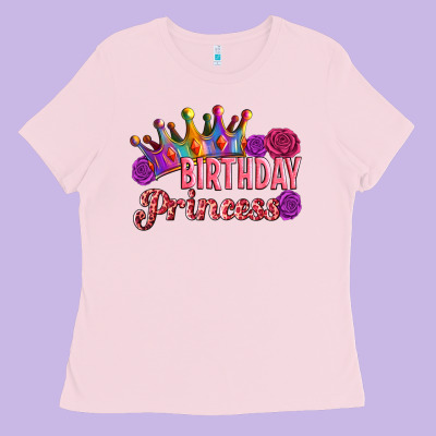 Birthday Princess Ladies Tee Designed By Artiststas