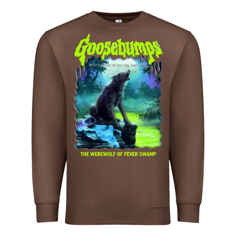 R.l. Stine Goosebumps Nightmare Halloween Werewolf Fever Swamp Essenti Premium Sweatshirt by lanVoArt | Teevron