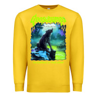 Lemon r.l. stine goosebumps nightmare halloween werewolf fever swamp essenti Premium Sweatshirt - lanVoArt
