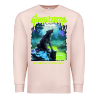 Pale Pink r.l. stine goosebumps nightmare halloween werewolf fever swamp essenti Premium Sweatshirt - lanVoArt
