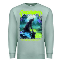 Seafoam r.l. stine goosebumps nightmare halloween werewolf fever swamp essenti Premium Sweatshirt - lanVoArt