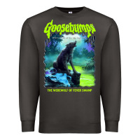 Smoke r.l. stine goosebumps nightmare halloween werewolf fever swamp essenti Premium Sweatshirt - lanVoArt