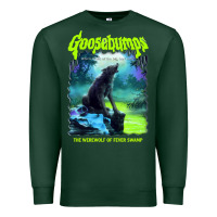 Sports Green r.l. stine goosebumps nightmare halloween werewolf fever swamp essenti Premium Sweatshirt - lanVoArt