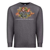 Charcoal Heather rainforest cafe t shirts gift for fans Premium Sweatshirt - lanVoArt