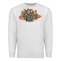 Oatmeal Heather rainforest cafe t shirts gift for fans Premium Sweatshirt - lanVoArt