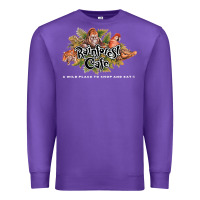 Purple rainforest cafe t shirts gift for fans Premium Sweatshirt - lanVoArt