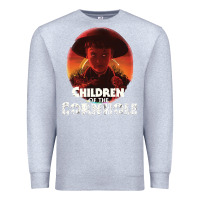 Heather Grey children of the corn halloween cornhole the kids' spooky horror movie Premium Sweatshirt - lanVoArt