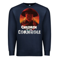 Navy children of the corn halloween cornhole the kids' spooky horror movie Premium Sweatshirt - lanVoArt