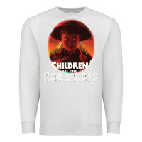 Oatmeal Heather children of the corn halloween cornhole the kids' spooky horror movie Premium Sweatshirt - lanVoArt