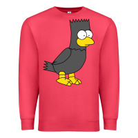 Cardinal bart as edgar allen poe raven nevermore halloween Premium Sweatshirt - lanVoArt