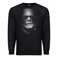 Black frankenstein monster boris karloff face Premium Sweatshirt - lanVoArt