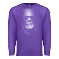 Purple frankenstein monster boris karloff face Premium Sweatshirt - lanVoArt