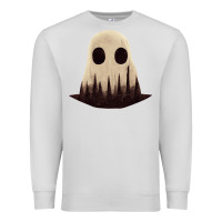 Dove Grey forrest ghost Premium Sweatshirt - lanVoArt
