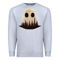 Heather Grey forrest ghost Premium Sweatshirt - lanVoArt