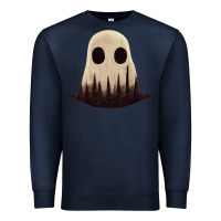 Navy forrest ghost Premium Sweatshirt - lanVoArt
