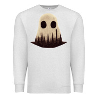 Oatmeal Heather forrest ghost Premium Sweatshirt - lanVoArt