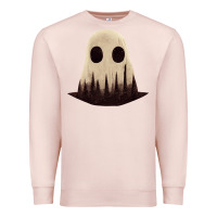 Pale Pink forrest ghost Premium Sweatshirt - lanVoArt
