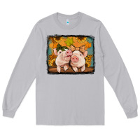 Moon Dust fall pigs Long Sleeve Tee - Jasminsmagicworld