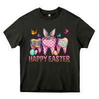 Asphalt Happy Easter Dental And Egg Heavy Core Tee - BundleAndBundleShop