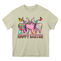 Mossy Happy Easter Dental And Egg Heavy Core Tee - BundleAndBundleShop