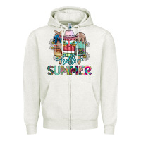 Hello Summer Zipper Hoodie | Teevron