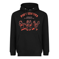 Black pist idiots Heavyweight Hoodie - lanVoArt