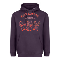 Plum pist idiots Heavyweight Hoodie - lanVoArt