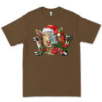 Cacao Joy Christmas Goat Premium Tee - LillyAllenDesigns