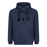 Navy sigur ros   takk Heavyweight Hoodie - lanVoArt