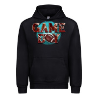 Black game day football Urban Hoodie - BarkalooDesign