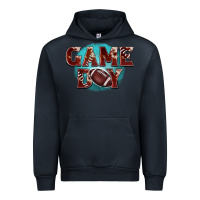 Navy game day football Urban Hoodie - BarkalooDesign