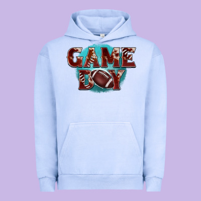 Game Day Football Urban Hoodie Designed By Barkaloodesign