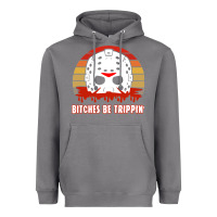 Storm Halloween Bitches Be Trippin Jason Mask Heavyweight Hoodie - lanVoArt