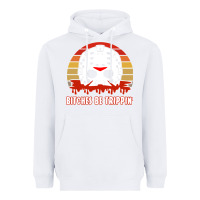 White Halloween Bitches Be Trippin Jason Mask Heavyweight Hoodie - lanVoArt