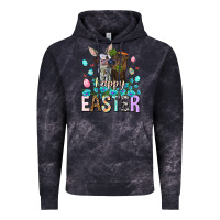 Cloud Black Happy Easter Heifers Easter Day Vintage Hoodie - HowdyJamesFarm