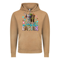 Vintage Camel Happy Easter Heifers Easter Day Vintage Hoodie - HowdyJamesFarm
