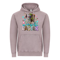 Vintage Zinc Happy Easter Heifers Easter Day Vintage Hoodie - HowdyJamesFarm