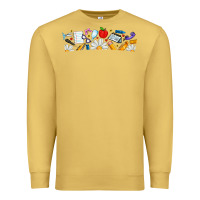 Antique Gold Best Teacher Ever Premium Sweatshirt - CowhideDigitalArt