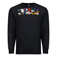 Black Best Teacher Ever Premium Sweatshirt - CowhideDigitalArt