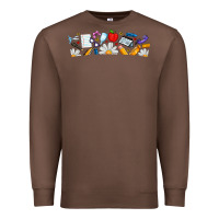 Chestnut Best Teacher Ever Premium Sweatshirt - CowhideDigitalArt