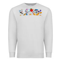 Dove Grey Best Teacher Ever Premium Sweatshirt - CowhideDigitalArt