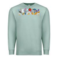 Seafoam Best Teacher Ever Premium Sweatshirt - CowhideDigitalArt