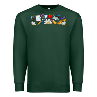 Sports Green Best Teacher Ever Premium Sweatshirt - CowhideDigitalArt