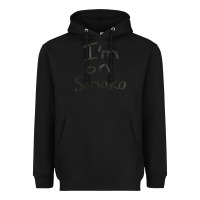 Black handwritten i'm on smoko hot australian lingo the chats Heavyweight Hoodie - lanVoArt