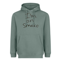 Sage handwritten i'm on smoko hot australian lingo the chats Heavyweight Hoodie - lanVoArt