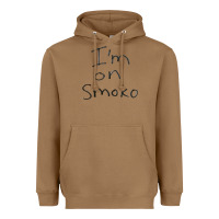 Toasted Coconut handwritten i'm on smoko hot australian lingo the chats Heavyweight Hoodie - lanVoArt