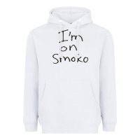 White handwritten i'm on smoko hot australian lingo the chats Heavyweight Hoodie - lanVoArt