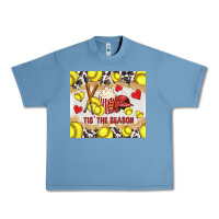 Pebble Blue tis' the season softball with cowhide tumbler tbs Urban Heavy Tee - TumblerDesignByShophia
